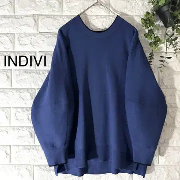 INDIVI 니트 컨디션 최상 인디비 볼륨 소매 니트