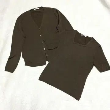 NEWYOKER 뉴요커 니트 앙상블 가디건 스웨터