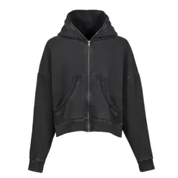 ENTIRE STUDIOS ETERNAL ZIP washed black