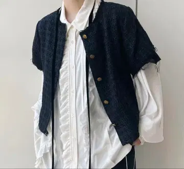 standalone 트위드 자켓