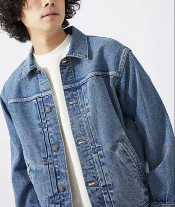 AMERICAN 데님 트래커 자켓 크라프트 데님 L 사이즈