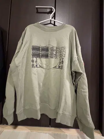 CAV EMPT 올리브 그린 트레이닝복