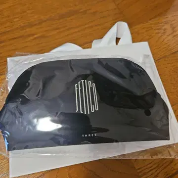 THREE x FETICO 메이크업 파우치 한정판 메이크업 파우치