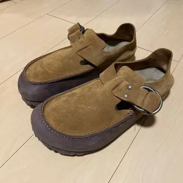 BIRKENSTOCK x FILSON 런던 스웨이드 모카신 신발