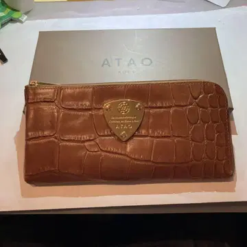 ATAO 브라운 장지갑 코코