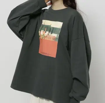 니코앤드 모듬 사진 롱T셔츠