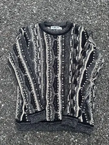 3D 니트 googi 스케이터 올드 스케이트 m 사이즈 90s 00s