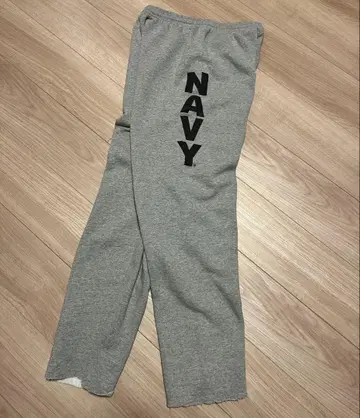 US NAVY 미국 해군 맨투맨 팬츠 구제 의류 L 실물