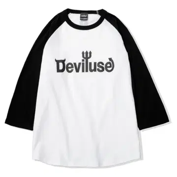 Deviluse 로고 래글런 T셔츠 새상품 XL 사이즈