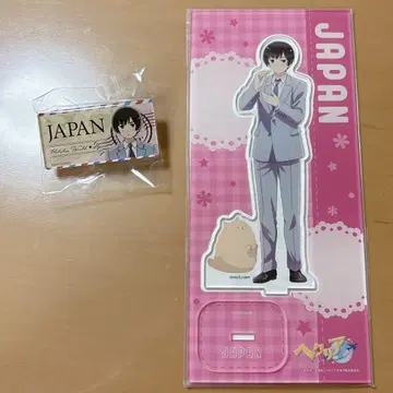 헤타리아 일본 경단 포치군 아크릴 스탠드 네임 배지