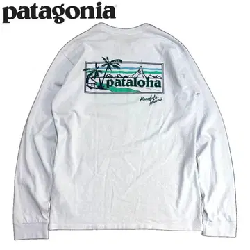 patagonia 파타고니아 롱슬리브 티셔츠 백 프린트 XS