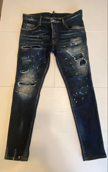 DSQUARED2 데미지 가공 데님 스키니
