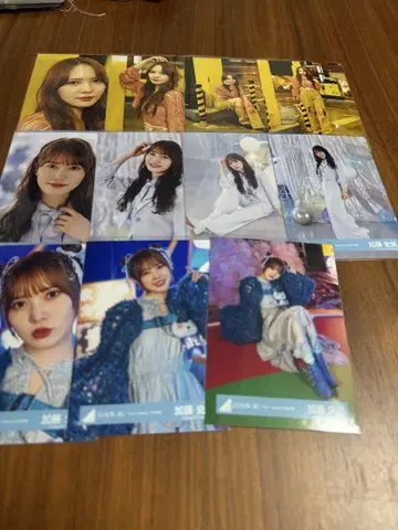 전 히나타자카46 카토 시호 브로마이드 묶음 판매