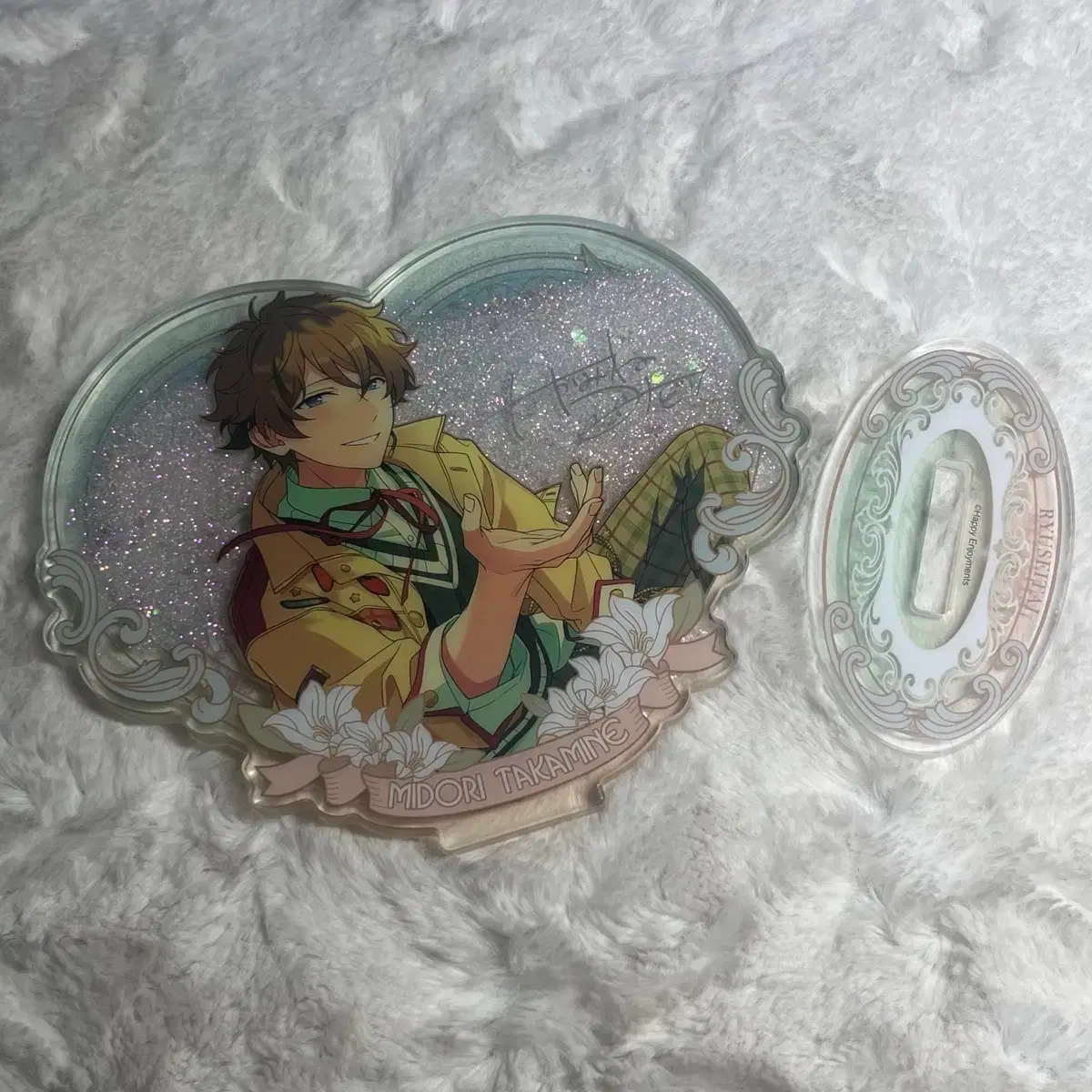 Ensemble Stars Ansuta Ryuseitai Takamine Mido u Heart acrylic stand