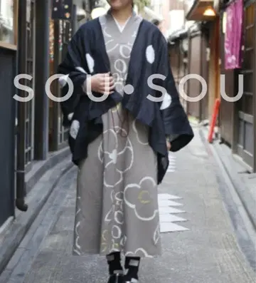 SOU SOU 소우소우 협풍미 롱 드레스 모클로디 니트 원피스 L