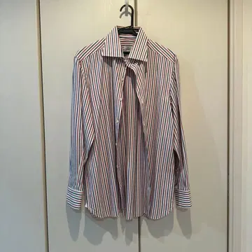 LIVERANO & LIVERANO 스트라이프 긴팔 셔츠