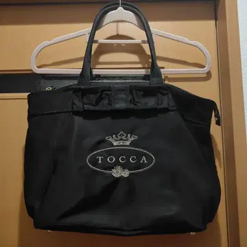 TOCCA 블랙 토트백 토카 나일론