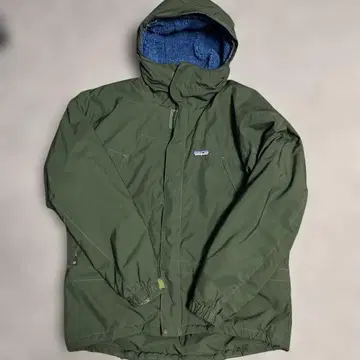 Patagonia 마운틴 후드티 올리브 그린