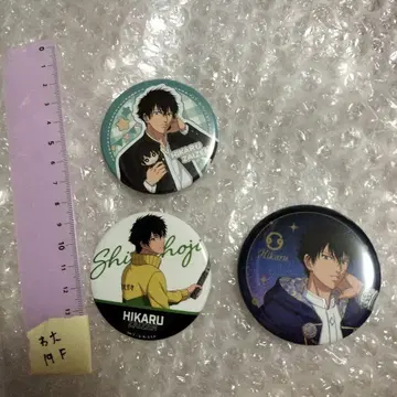 HIKARU 캔뱃지 3개 세트 '재전광' 테니스의 왕자님