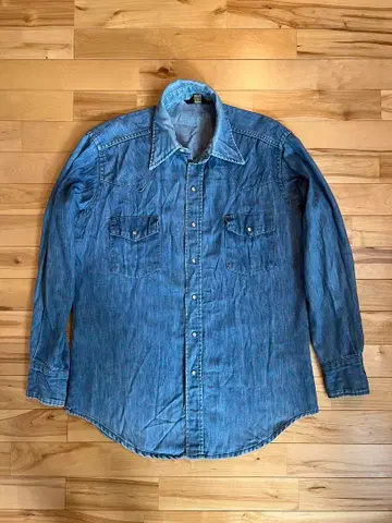 sears 데님 웨스턴 셔츠 시어스