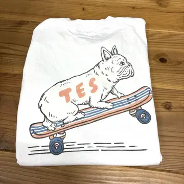 엔드리스 써머 tes 프렌치 불독 롱t 사이즈 S 새상품급!