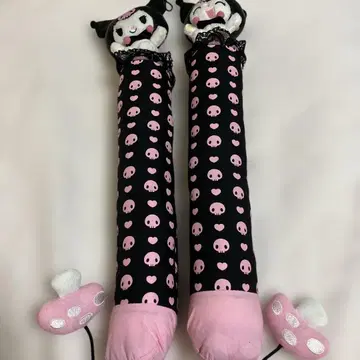 산리오 부츠 키퍼 롱 KUROMI 쿠로미
