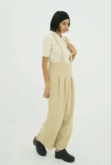 CLANE SHOULDER PADS POLO KNIT TOPS