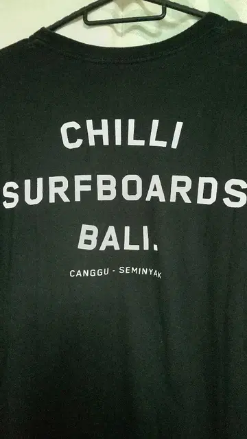 CHILLI SURFBOARDS T셔츠 M 사이즈 블랙