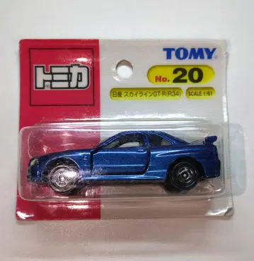 토미카 닛산 스카이라인 GT-R R34 블리스터 팩