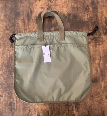 마가렛호웰 MHL. 드로우 스트링 2Way 토트백 한정판