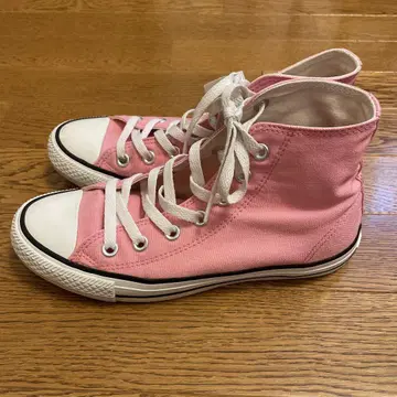 CONVERSE 핑크 하이컷 스니커즈