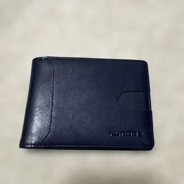 runbox 네이비 접이식 지갑