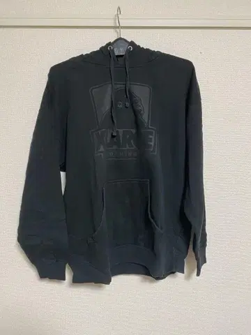 XLARGE 블랙 그래픽 프린트 후드티 XL
