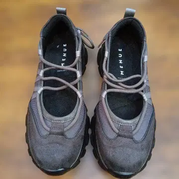 MENUE 그레이 멜리 제인 스니커즈