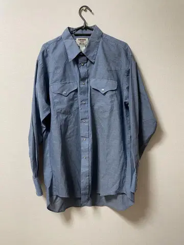 Ruddock Shirts 루독 샴브레이 셔츠 USA XL 새상품급