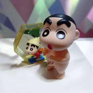 짱구는 못말려(크레용 신짱) 피규어 2체 세트 미사용 새상품