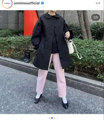 unminou 부풀어 오른 재규어 코트