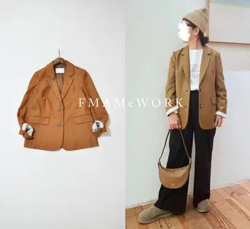 2023AW FRAMeWORK 프레임워크 플란넬 테일러드 자켓