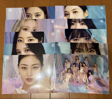 TWICE Harehare 클리어 파일 10장 세트