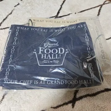 Grand FOOD HALL! 에코백 네이비 베이지