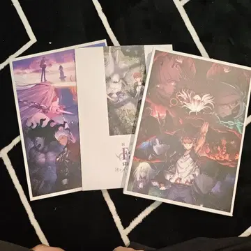 Fate stay night HF 팜플렛 1~3 일부 드라마 CD 포함