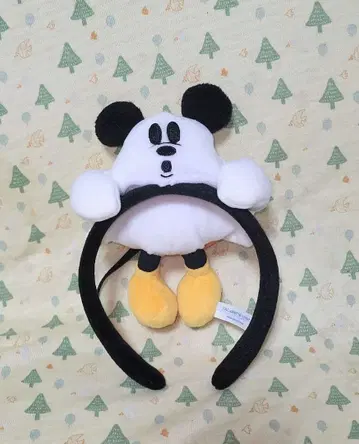 초레어 디즈니 할로윈 미키 머리띠 유령