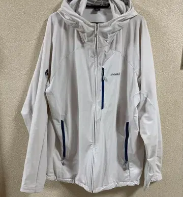 몽벨 노마드 후드티 마운틴 등산 화이트
