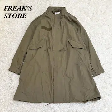 새상품급 FREAK'S STORE 밀리터리 모즈 코트 XL(LL) 카키