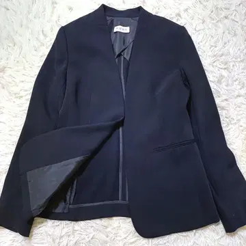 [컨디션 최상] PLST 플라스테 노카라 자켓 컬러리스 워셔블 S