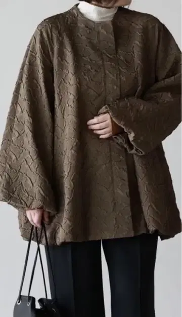 PARIGOT 자카드 벌룬 자켓 코트 컨디션 최상