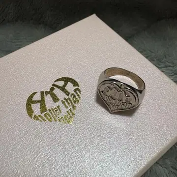 hth 반지 하트 실버