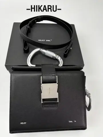HELIOT EMIL LEATHER TRUNK 숄더백