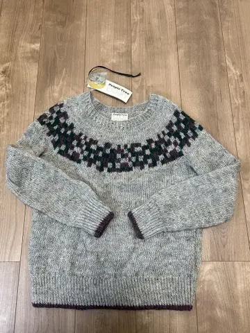 새상품급 PeopleTree 핸드메이드 노르딕 스웨터 니트 스웨터