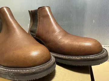 REGAL GEOX 사이드 고어 부츠 브라운 27.0cm